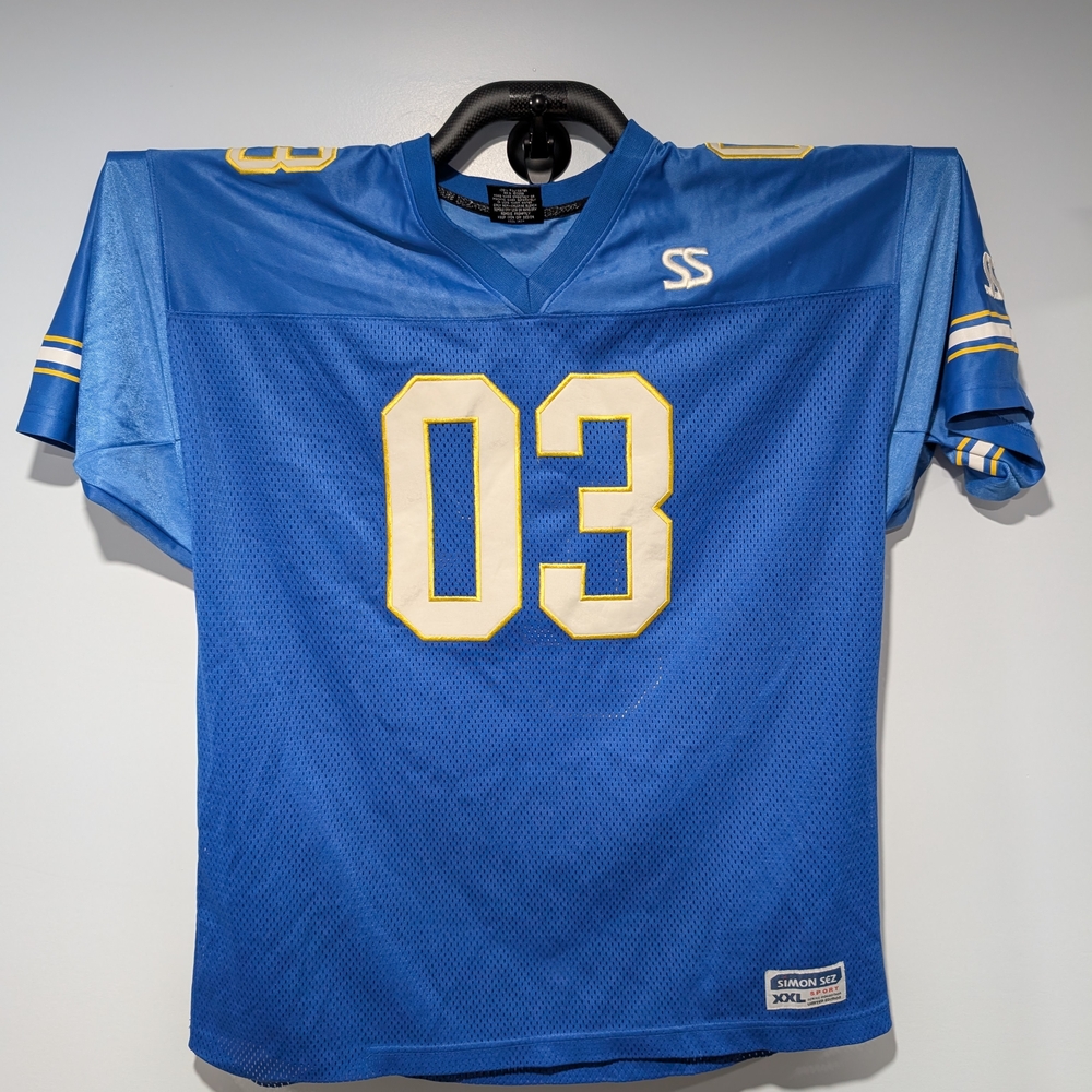 Blue and Yellow Men's Jersey